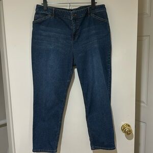 J Jill Denim‎ Women’s Tried and true fit Crop Blue Jeans Size 14